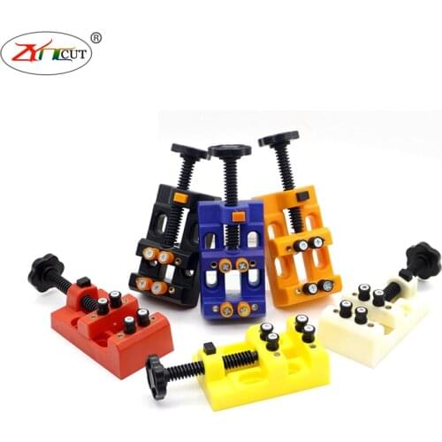 Eight hole vice, walnut clip, mini bench vice, table vice, flat pliers, olive Bodhi Buddha beads clamp bed