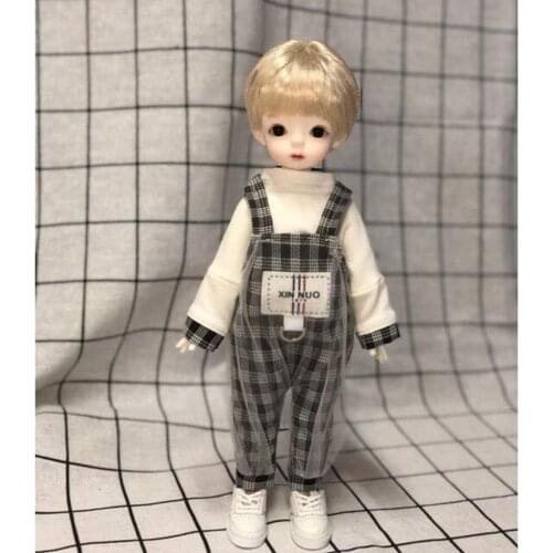 [wamami] babys back belt pants suit For 1/6 BJD Doll Dollfie Outfits Handmade