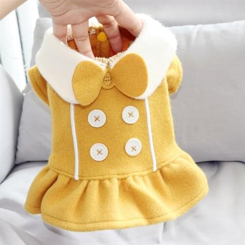 Winter Dog Dress Princess Costume Apparel Cat Puppy Skirt Small Dog Clothes Pet Outfit Poodle Bichon Schnauzer Dog Clothing