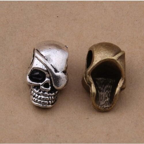 19x12x12mm 50pcs Skull Beads Spacer Beads Charms Jewelry Findings
