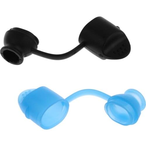 2pcs Hydration Packs Tube Bite Valve Cover Hiking Cycling Water Bladder Pipe Mouthpiece Dust Cap
