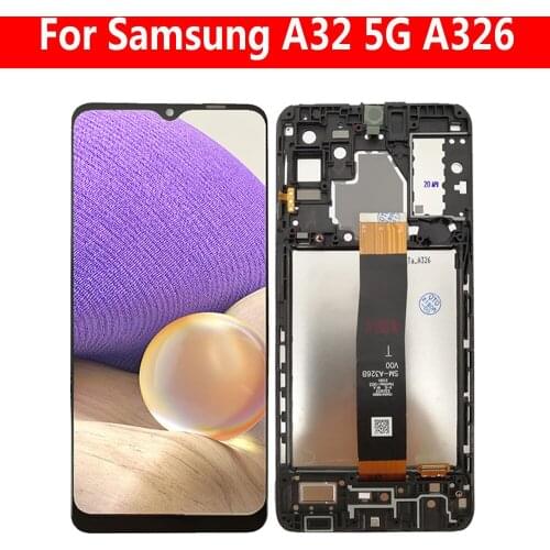 U Lite LCD With Frame For BQ Aquaris U / U Plus LCD Display Screen Touch Sensor Digitizer Assembly Uplus Display Ulite LCD 5.0"