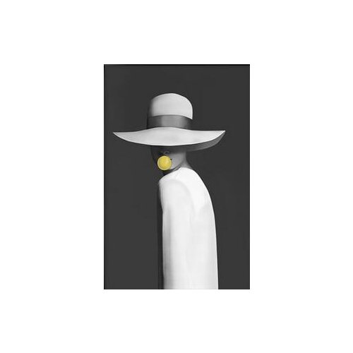 Abstract Bare Shoulder Modern Art Film Print Silk Poster for Your Home Wall Decor 24x36inch