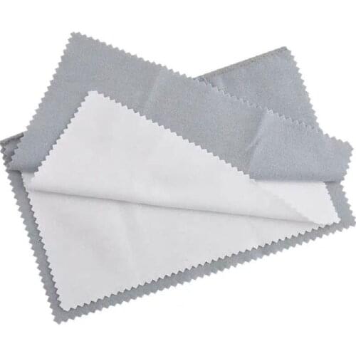 Pure Cotton Large Jewelry Cleaning Cloths Gold Silver Platinum Jewelry Silverware Tarnish Remover Keep Jewelry Shining