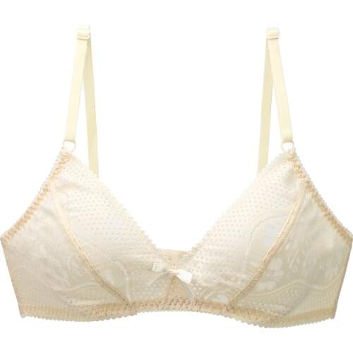 DaiNaFang 2021 New Lace Sexy Bras For Women Perspective Underwire Bralette 75-120 BCDEF Cup Female Plus Size Lingerie