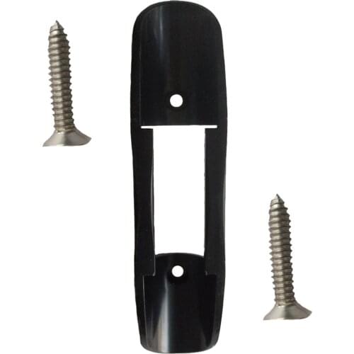 Kayak Canoe Raft Paddle Holder with Mounting Screws Fishing Rod Holder