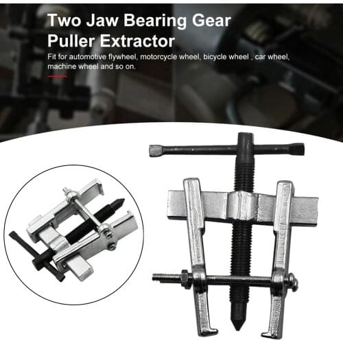 65mm Two-jaw Puller Bearing Removal Tool Two Jaw Bearing Gear Puller Extractor Installation Remover Hand Tool Kit For Car