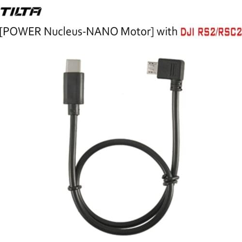 TILTA RS2 Micro-USB to USB Type-C Power Cable For Tilta Nucleus-Nano Motor