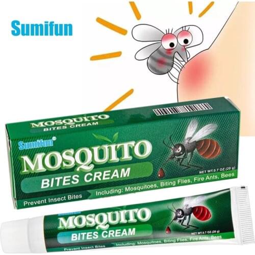 20g Sumifun Anti Mosquito Cream Insect Bites Anti-Itching Plaster Relieve Antibacterial Antipruritic Mosquito Repellent Ointment