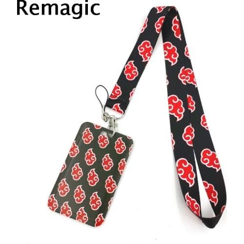 Clouds Creative Lanyard Card Holder Student Hanging Neck Phone Lanyard Badge Subway Access Card Holder Accessories