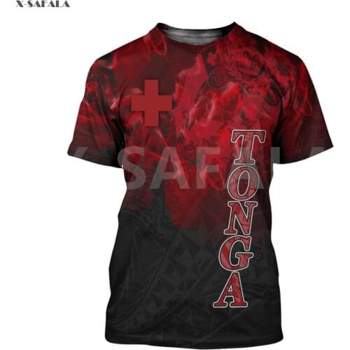 Amazing Polynesian Smoking Samoa Tattoo 3D Fashion All Over Printed 1 Round Neck T-Shirts Men Women Harajuku Casual Top Tee