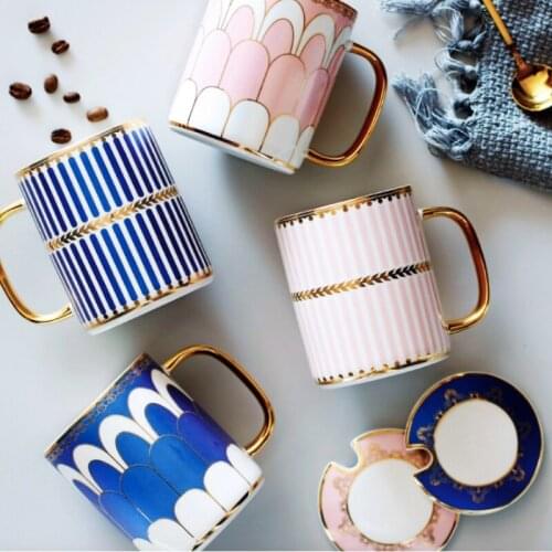 Simple Mug Creative Ceramic Water Milk Tea Coffee Yogurt Mug Best Cup House Kid Gift For Women Lovers Home