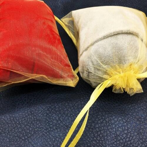 Wholesale 100pcs 10x12cm Drawstring Organza Bag/jewelry Bag,christmas/wedding Gift Bag