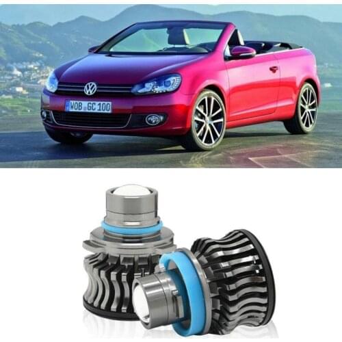 Super Bright Fog lamp Light For VW golf 6 mk6 VI Convertible 517 cabrio 2011.03 - 2016.05 error free Canbus 2400LM 50w