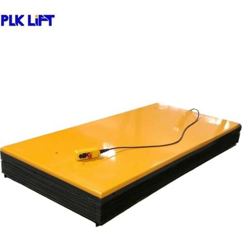 Vertical Manual Lift Table Loading Dock Lift Table