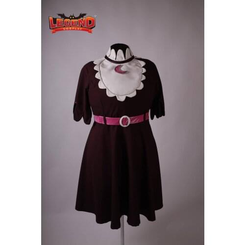 Cosplay legend Star vs the Forces of Evil Eclipsa Cosplay Costume Girls Women Dress Custom Made H001