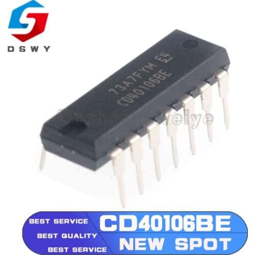 10PCS CD40106BE CD40106 DIP DIP-14 CD40109BE CD40109 CD40174BE CD40174 CD40110BE CD40110 CD40175BE CD40175