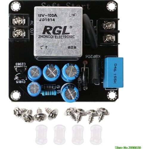 100A 4000W High-Power Soft Start Circuit Power Board for Class A Amplifier Amp
