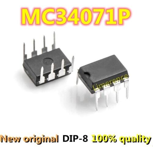 5PCS MC34071P DIP8 MC34071PG MC34071 DIP-8 DIP Support recycling all kinds of electronic components
