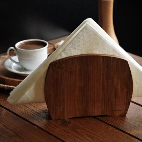 Bambum Bamboo Lola Napkin Holder, Modern, Simple, Stylish, Home, Kitchen Table, Decoration