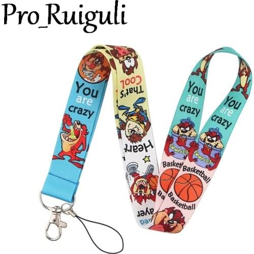 Bigmouth Keychain Lanyards Id Badge Holder ID Card Pass Gym Mobile Phone Badge Holder Key Strap webbings ribbons