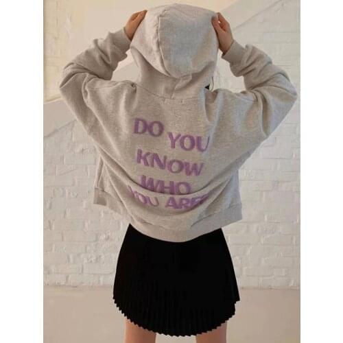 Женские толстовки с надписями CHAIYAO China At AliExpress