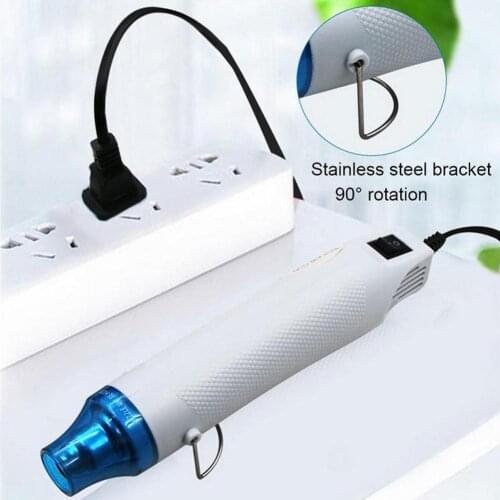 Soft Clay Hot Air Gun Home Mini 110v 220v Electric EU Station Heat Craft US Blow Gun Diy Pistol Tool Plug Airsoft Works Dry U8K5