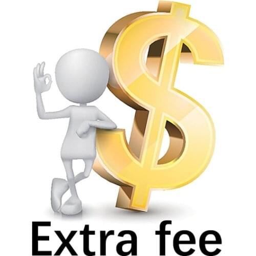 Surcharge, additional costs (if 10 USD, so Pls input 10 pcs. Amounts to pay USD 10)