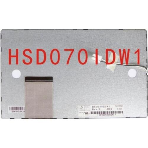 HSD070IDW1-E11 HannStar Display 7-inch LCD screen displays 90% of new car DVD.GPS with TP