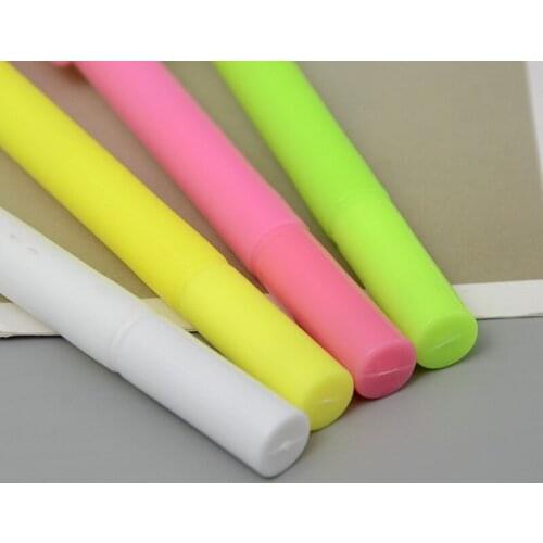 B41 creative cartoon candy color rabbit students expression neutral pen simple sprout with fragrance signature pen