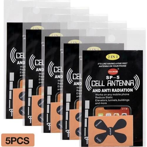 Outdoor Cell Phone Signal Enhancement Stickers Radiation Protection Cell Phone Stickers SP-5 Cell Phone Signal Boosters Stickers