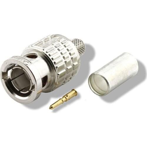 Genuine Canare BNC Plug SDI Plug Male For -4 Vdieo Cable ADAPTER FOR TV CCTV CAMERA CABLE JOINER CONNECTOR