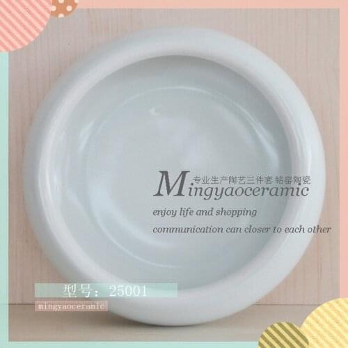 Supply of Jingdezhen ceramic glaze cracks aquarium fish tank / aquarium / turtle tank / water lily shallow 25001