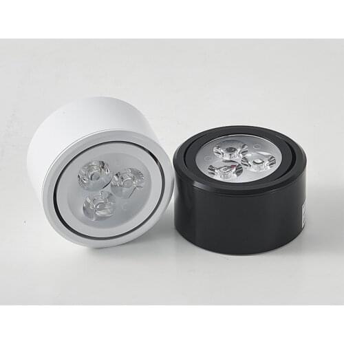 Adjustable hole - free installationLED downlight regulable foco LED COB lámpara de techo AC85-265V 6W 10W 14W 18W 24W LED Downli