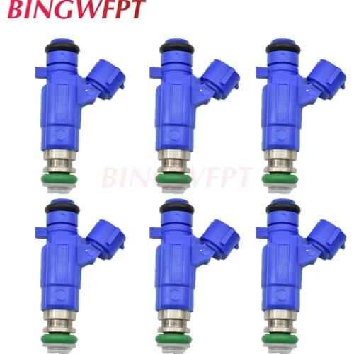 6PCS 16600-AA500 FBJE100 fuel injectors for Nissan GTR Skyline R34 RB25DET 2.5 For Safari Patrol RB25DET TB48DE