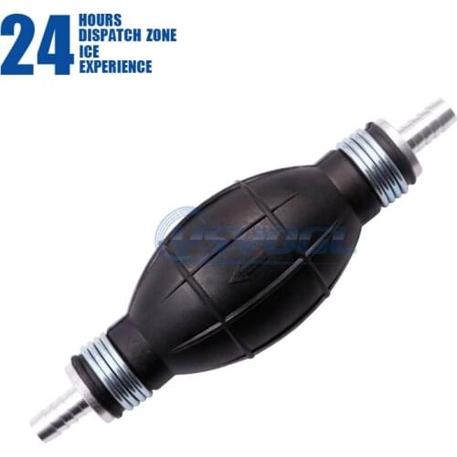 Fuel Pump Boat Motorcycle 6/8/10/12mm Gasoline Pump Diesel Pump Hand Oil Pump Hand Pinch Ball Aluminum Hand Pump