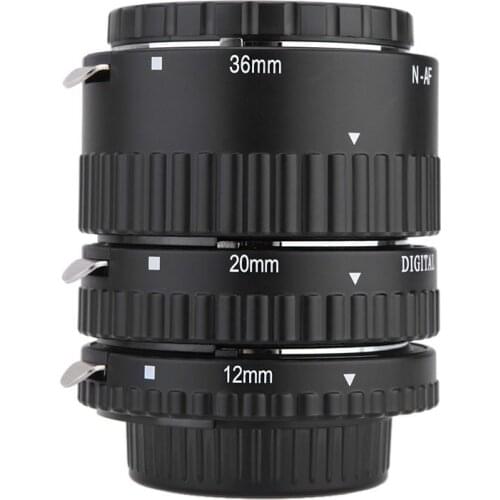 Auto Focus Macro Extension Tube Ring for Nikon D7100 D7000 D5100 D5300 D3100 D800 D600 D300s D300 D90 D80