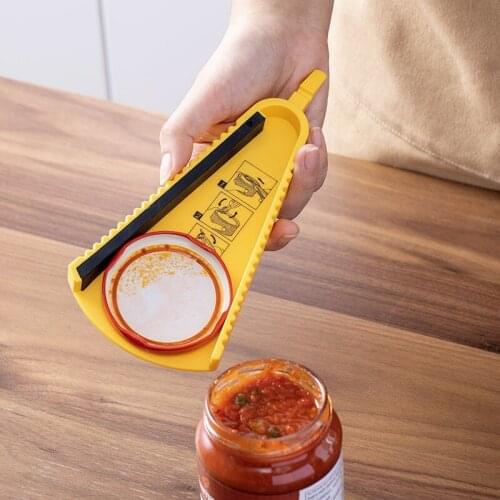 Japan Can Opener Universal Wine Bottle Canned Meat Fruit Fish Bottle Opener Easy to Use Kitchen Tools Home Multi-function E11815