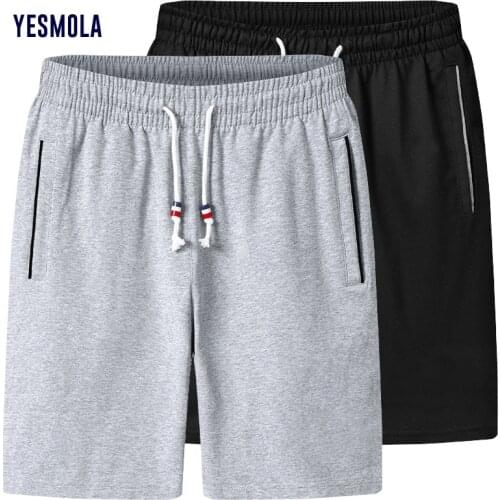 YESMOLA 2021 New Plus Size Men Shorts Summer Fashion Casual Brand Comfortable Fitness Men Bodybuilding Breathable Shorts