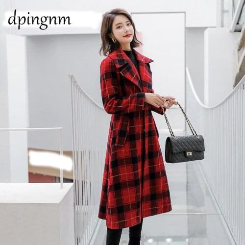 Manteau femme European 2018 Fall / Winter Women Oversized Padded Wool Coat Warm Padded jacket Simple Outerwear casaco feminino