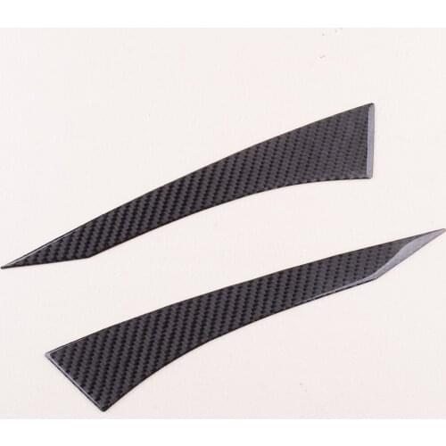 1 Pair Car Auto Rearview Side Door Wing Mirror Strips Trim Fit for Toyota 86 Subaru BRZ 2013 2014 2015 2016 2017 2018 2019 2020