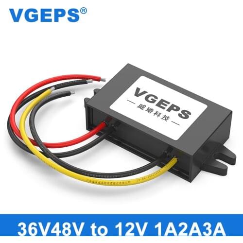 36V48V to 12V DC power module 48V to 12V automotive power converter DC-DC waterproof transformer