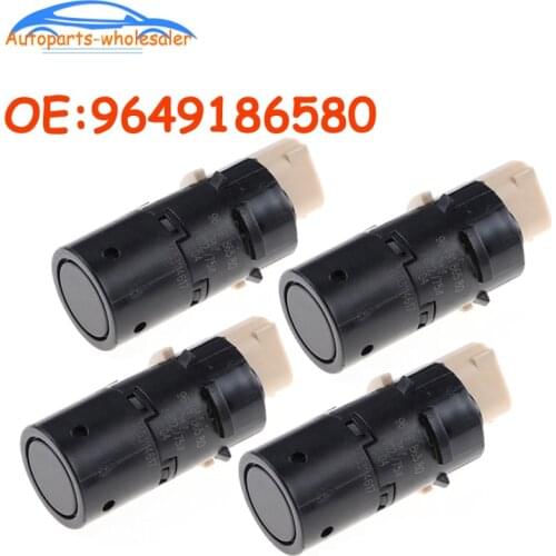 4 pcs/lot Car 9649186580 For Citroen C2 C3 C4 Peugeot 1007 307 Volvo PDC Parking Sensor Parking Radar Parktronic Auto Parts