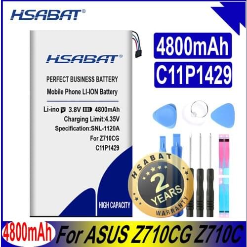 HSABAT 4800mAh C11P1429 Battery for ASUS ZENPAD C 7.0 c7.0 Z170MG Z710CG Z710C P01Z