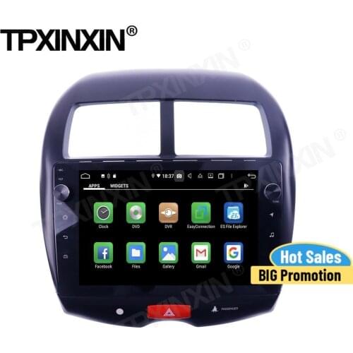 Carplay Car Radio Stereo Receiver Android For Mitsubishi ASX 2010 2011 2012 2013 2014 GPS Navigation Player Auto Audio Head Unit
