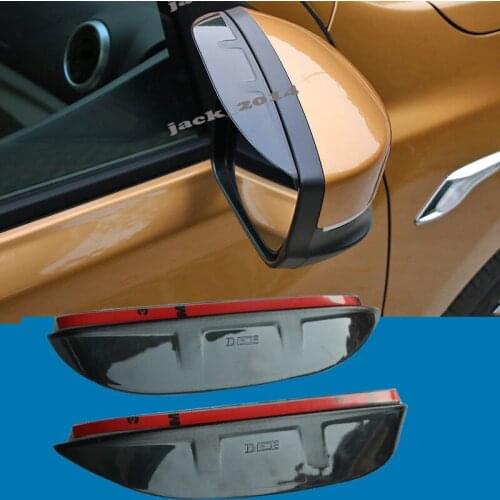 For Honda Accord 9th 2014-2017 Side Rearview Mirror Rain Shield Visor Cover Trim