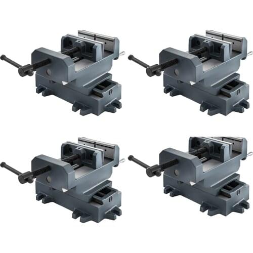 Fast Shipping 8" Industrial Strength Benchtop Cross Clamp Slide Vise