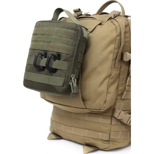 EDC Molle Tactical Pouch Bag Emergency First Aid Kit Bag Travel Camping Hiking Climbing Medical Kits Bags