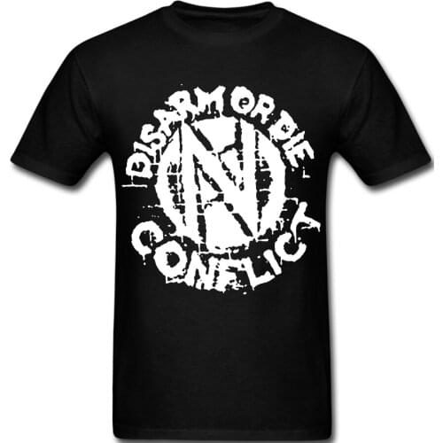 CONFLICT T shirt band Hardcore Punk Rock Ska Anarcho Disarm or die