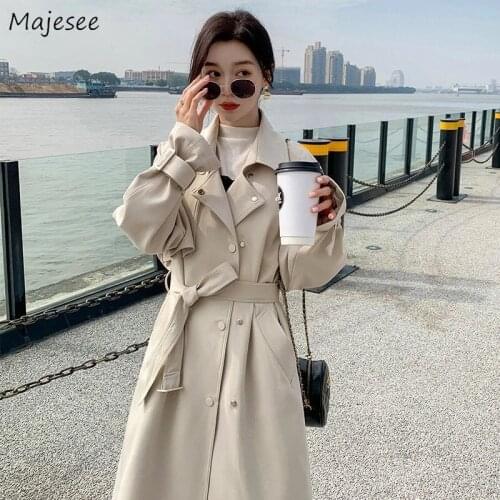 Majesee Women's Classic Trench Coats
